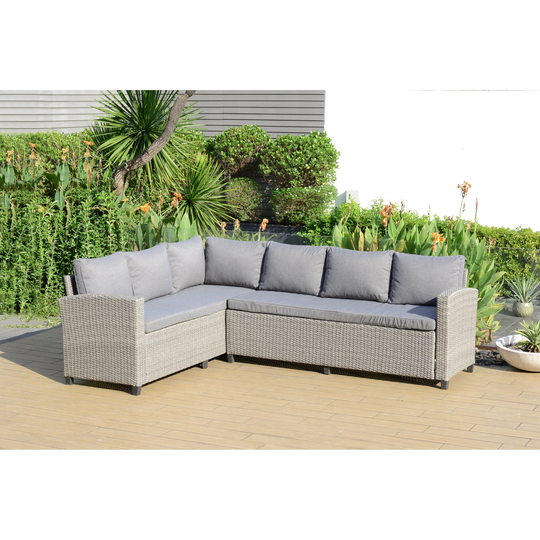 Amazonia Creme Outdoor Sofa Deep Seating Patio Set - 1 Sofa