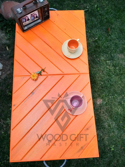 Picnic Table, Boho Car Folding Table