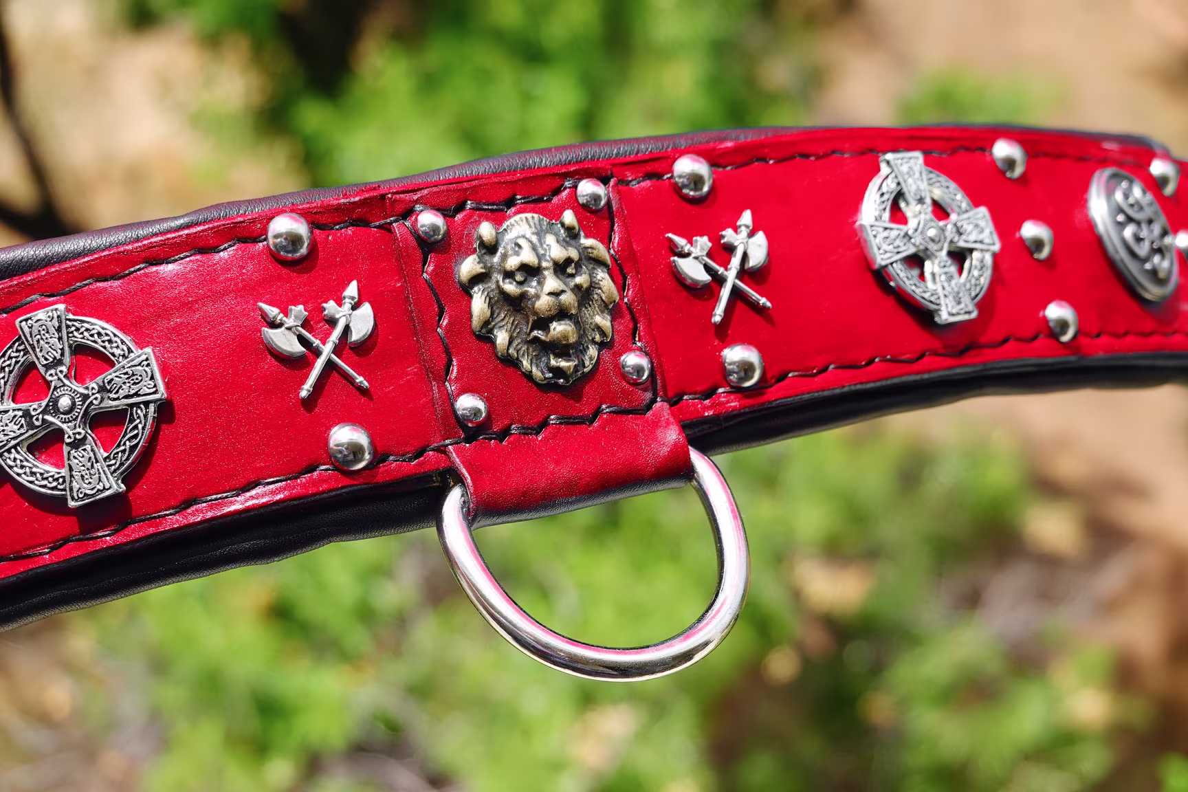 Genuine Leather Dog Collar For Large Dogs, Padded Leatherforpets Handmade, English Mastiff German Shepherd