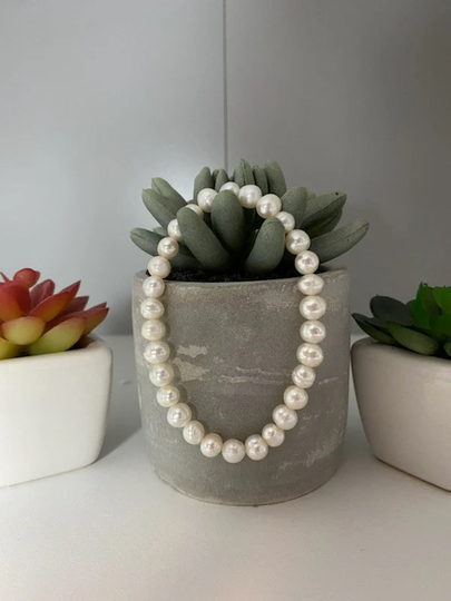 Freshwater Pearl Beaded Bracelet