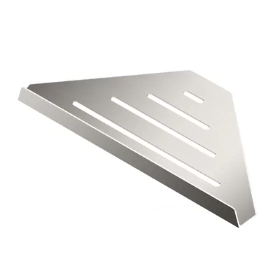 Elegant Drill & Screw Mount Stainless Steel Shower Shelf