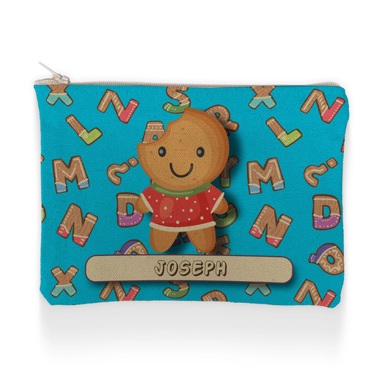 Makeup Pencil Case Ginger Bread Man