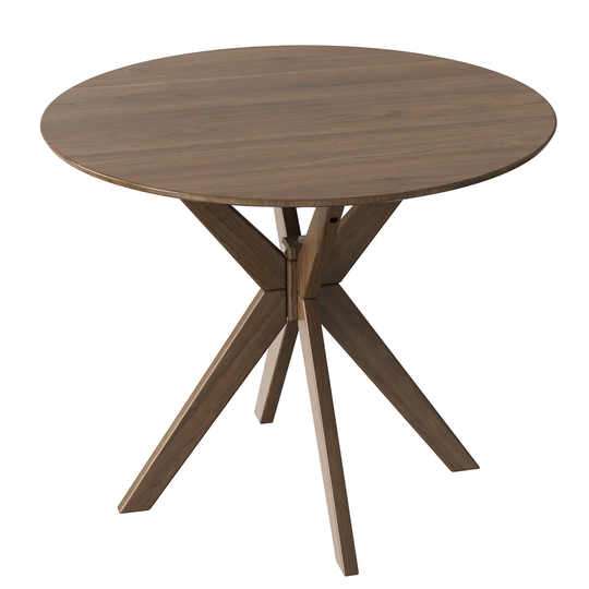 36 Inch Round Wood Dining Table Modern Side Table Coffee Table