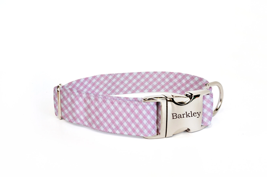 Dog Collar With Name, Pink Collar, Girly Name