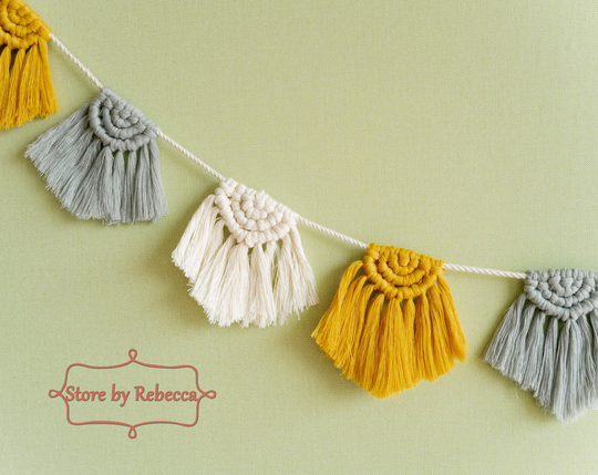 Custom Color Mini Garland, Pennant Chain, Kid's Room Decor, Bunting Banner, Handmade Party Supplies, Graduation Party, Gift For Birth H36
