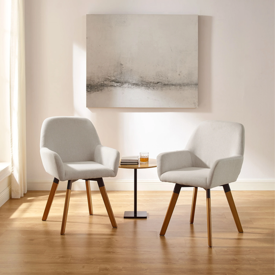 Art Leon Swivel Accent Arm Chair (Set of 2)