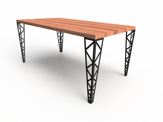 Industrial Style Table Legs, Metal Desk Console Coffee Flexio Line | B5