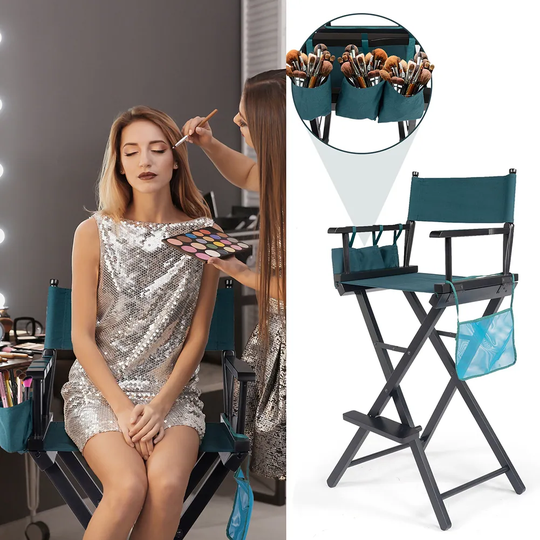 High Quality Folding Makeup Chair, Outdoor Chair with Storage Bags