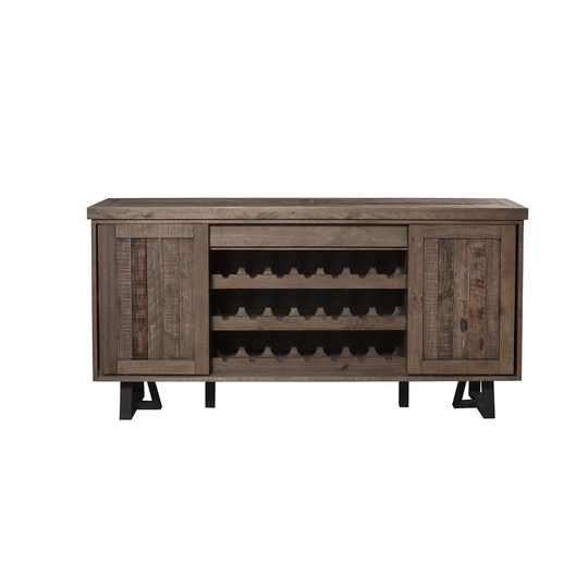 Alpine Prairie Sideboard with Wine Holder