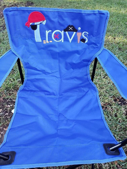 Kids Pirate Themed 1-7 Chair