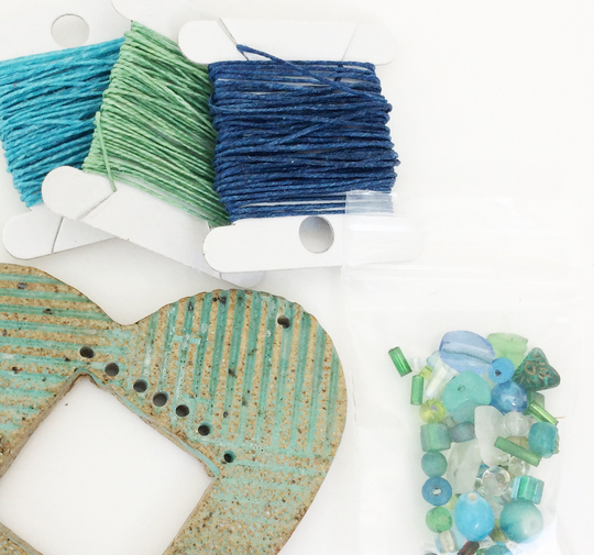 Refill For Diy Kit Waxed Linen & Bead