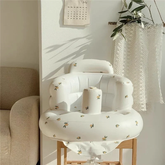 Baby Pvc Inflatable Sofa Seat, Multifunctional Bathroom Chair, Toys Learning Feed Child Kids Swimming Bath