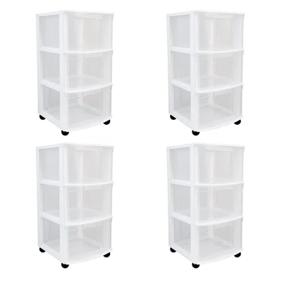 Jora 3 Drawer 12"W Storage Chest