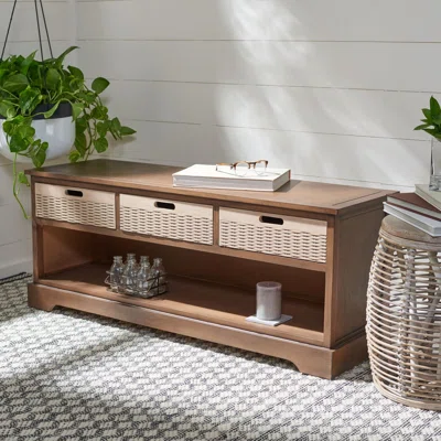 Nelsen 3 Drawer Storage Bench