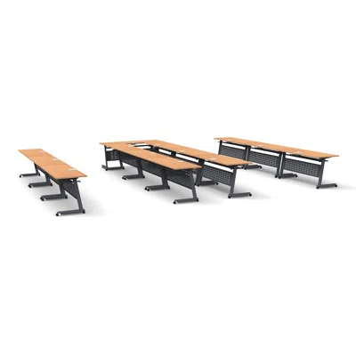 25 Person Training Meeting Seminar 13 Piece Tables Set