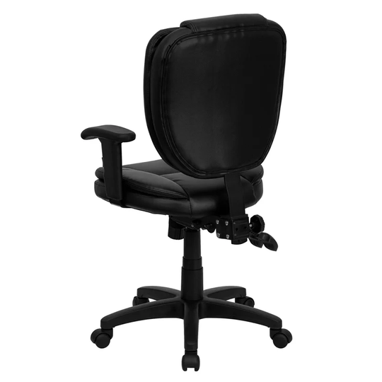 Mid-Back Multifunction Swivel Ergonomic Task Office Chair