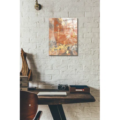 Terre Cotta Lace I by Jennifer Goldberger - Unframed Painting