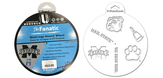 Mississippi State Stencil Wheel - The Fanatic