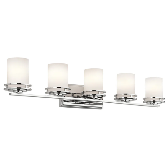 Kichler Lighting Hendrik Collection 5-light Chrome Bath/Vanity Light