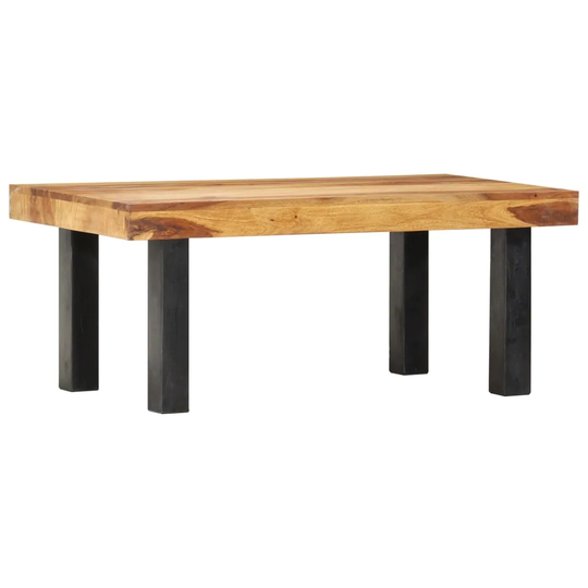 Coffee Table 39.4"x19.7"x15.7" Solid Sheesham Wood