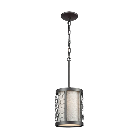 Filmore 1-Light Pendant, Oil Rubbed Bronze