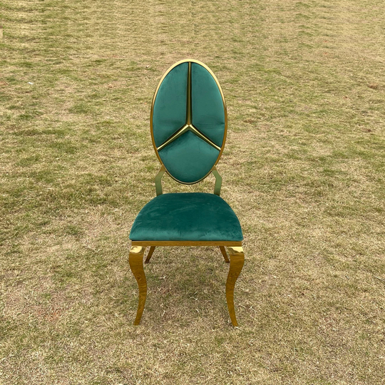 Luxury Chair Stainless Steel For Banquet Chairs Bridal Shower Events Wedding Party Dining Table Decoration