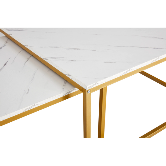 Modern Nesting Coffee Tables Set, 2pc