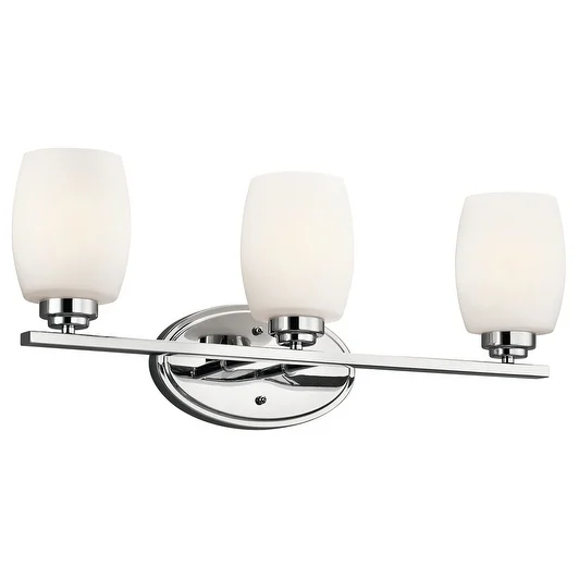 Kichler Lighting Eileen Collection 3-light Chrome LED Bath/Vanity Light