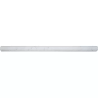 Carrara White Marble Pencil Liner Tile Trim