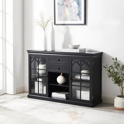 Ouindo 47" Wide 2 Drawer Sideboard