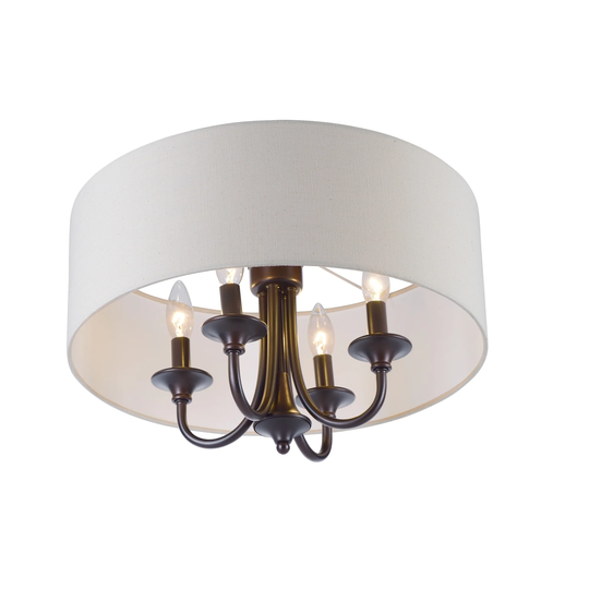 Bongo 4-Light Semi-Flush Mount/Pendant