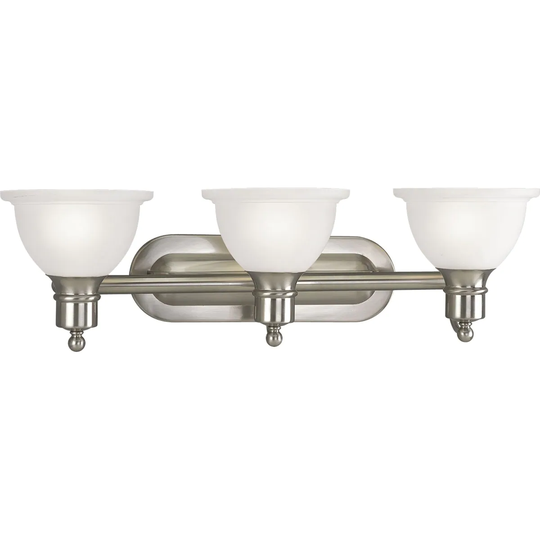 Progress Lighting Silvertone Madison 3-light Bath Light