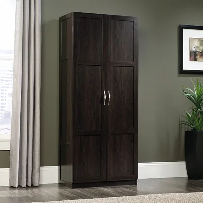 Miscellaneous Storage Storage Cabinet, Cinnamon Cherry Finish