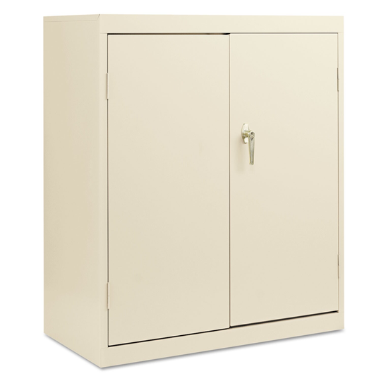 Economy Assembled Storage Cabinet, 36 x 18 x 42, Putty - 36" x 18" x 42"