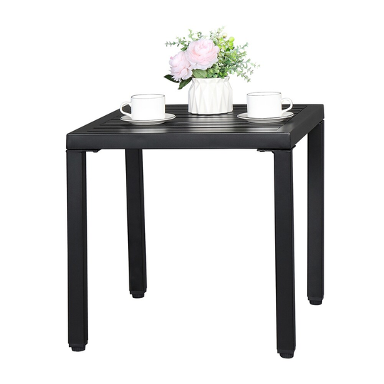 Fashionable and Simple Wrought Iron Side Table