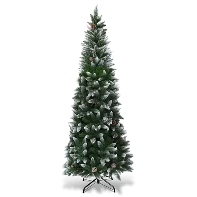 The Holiday Aisle 7.5'' Green Pine Artificial Christmas Tree