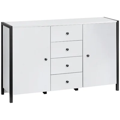 Bensenville 47.24" Wide 4 Drawer Sideboard