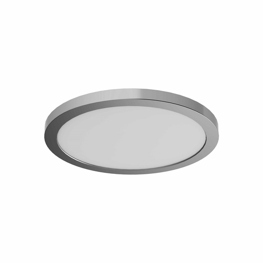 DVI Lighting DVP38918CH3K One Light Flush Mount Avro Chrome (3000K) - One Size