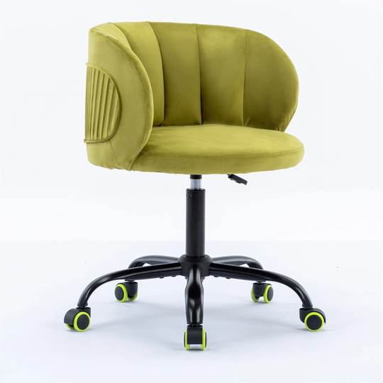 Velvet Leisure Office Chair Height Adjustable with Pulley