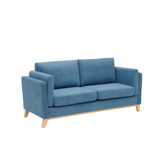 chenille fabric sofa with soft cushion and arm loveseat