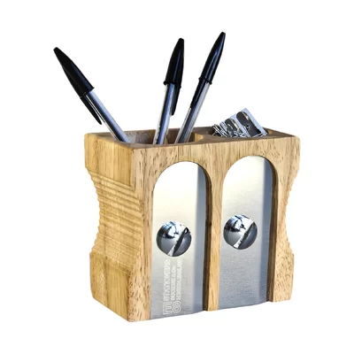 Deluxe Double Sharpener Desk Tidy