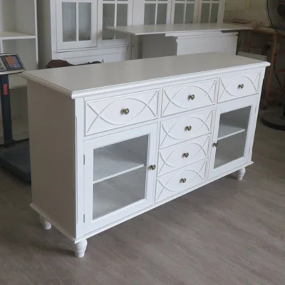 Raelina 51" Wide 6 Drawer Sideboard