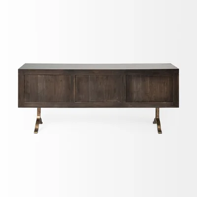 Strock 70" Wide Mango Wood Sideboard