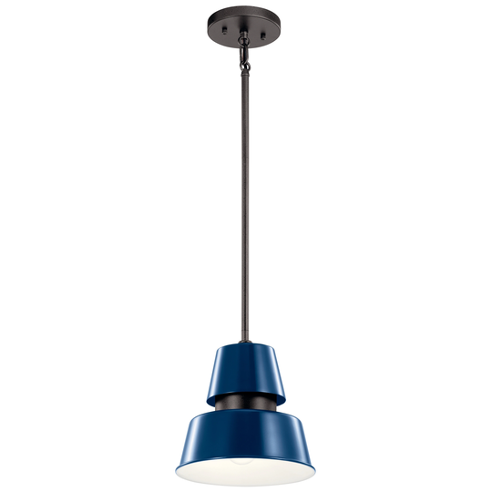 Kichler Lighting Lozano 1-Light Outdoor Pendant Catalina Blue