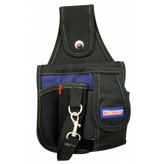Westward Tool Pouch: 4 Pockets, Tool Belts, Belt Slot, Open Top 5MZN0 - 1 Each