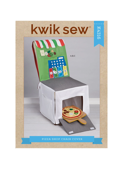 Pizza Shop Chair Cover & Accessories Kwik Sew Sewing Pattern K4316