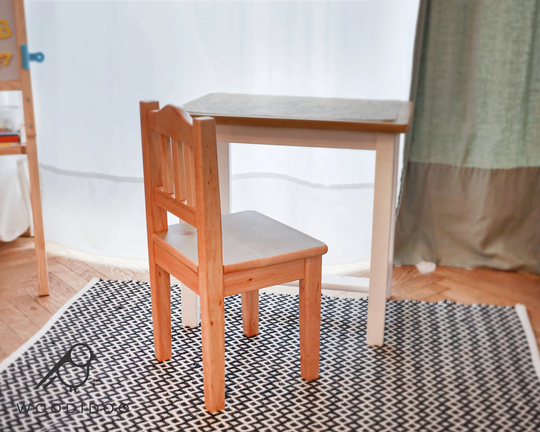 Alder Wooden Chair For Toddler, Children
