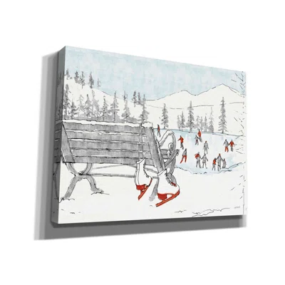 Winter Fashion XI by Anne Tavoletti - Wrapped Canvas Painting Print