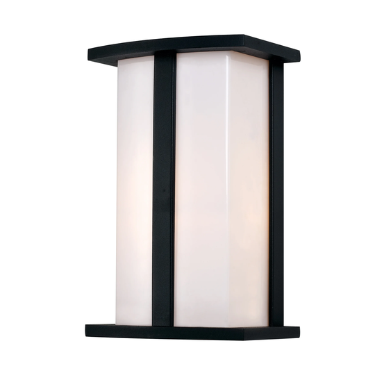 Outdoor Imports 40290 BK One Light Pocket Lantern Chime Black - Exact Size