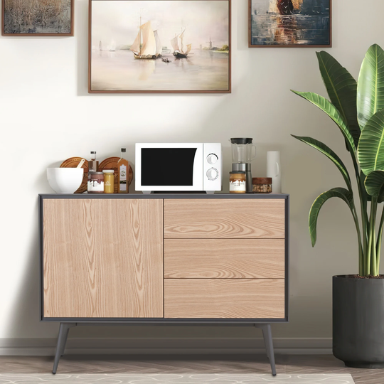 Williamspace 42.9" Mid-century Sideboard Buffet Table with Cabinet Storage